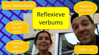 Learn Dutch Flemish Reflexive verbs  Reflexieve verbums CEFR B1 [upl. by Gebelein]