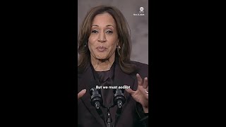 Kamala Harris says shes full of resolve in concession speech [upl. by Nosnorb]