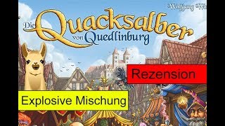 Quacksalber von Quedlinburg  Kennerspiel des Jahres 2018  SpieLama [upl. by Ayekin]