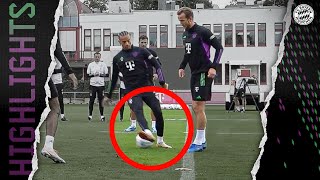 Nasty Nutmegs amp Great Finishes 🥜🥶  Best of FC Bayern Training in October [upl. by Jehias]