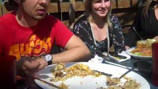 Man vs Food JacknGrill Seven Pound Monster Burrito [upl. by Amhsirak]