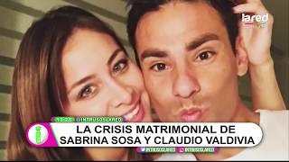 La respuesta de Sabrina Sosa que confirmó su crisis con Claudio Valdivia [upl. by Aros]