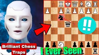 Most SPECTACULAR ❤️ Chess Traps You Should Learn Before Playing Chess  Chess Strategy  Chess  AI [upl. by Ariamo822]