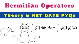 Hermitian Operators Quantum Mechanics CSIR NET GATE Physics [upl. by Najar270]