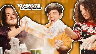 Making SLIME ft CrankGameplays  Ten Minute Power Hour [upl. by Alieka485]