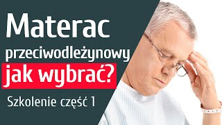 Jak Wybrać Materac Przeciwodleżynowy [upl. by Marras]