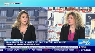 Sandrine Allonier Vousfinancer La hausse des taux dintérêt immobiliers estelle derrière nous [upl. by Peterman]