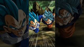 SSB Goku amp SSB Vegeta VS Jiren But in Dokkan dragonballz dragonball dokkanbattle [upl. by Rafe]