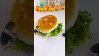 How much does a breakfast pancake like this cost in your place Healing immersive stopmotion [upl. by Eadas]