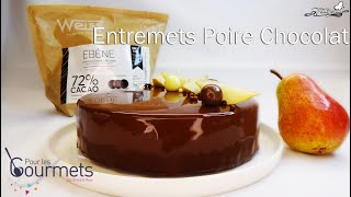 Entremets poire chocolat [upl. by Jay]