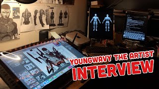 Rookie Mangaka Interview￼￼ With YoungwavyTheArtist Prod By MonitorComics  Official Audio￼ [upl. by Brasca]