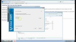 TeXLive Windows7 [upl. by Ennaitsirhc124]