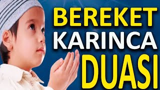 Bereket Duası  Karınca Duası Bol Rızık Ve işlerin Artması İçin Okunan Etkili Dua✅ [upl. by Peddada]