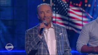 Lee Greenwood performs God Bless the USA on Huckabee as part of the 4th of July Special [upl. by Milzie724]