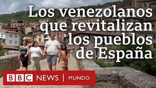 Los venezolanos que ayudan a revitalizar los pequeños pueblos del interior de España [upl. by Ademordna]