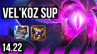 VELKOZ amp KogMaw vs LULU amp Varus SUP  700 games  KR Diamond  1422 [upl. by Radke]