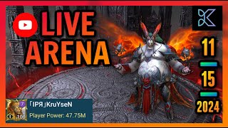 Raid Shadow Legends  Live Arena  IPR KruYseN  Early Stream Own Account [upl. by Meggy]