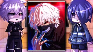 Tokyo Ghoul React To Kaneki Ken  Gacha Club [upl. by Ellehcir711]