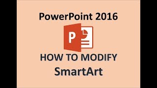 PowerPoint 2016  Modify Diagrams [upl. by Hebert692]