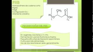 Producción de Biopolímeros PHB [upl. by Leila806]