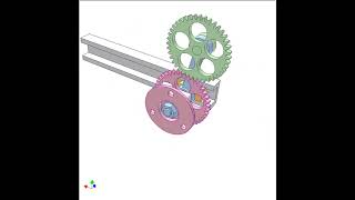 Slider Crank Mechanism Of Large Pressure Angle 1 [upl. by Cormac]