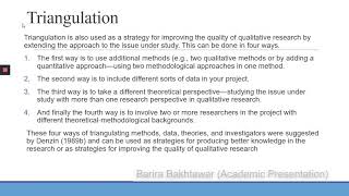 What is Triangulation in Research [upl. by Sadnac332]