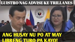 CONG LUISTRO MAY LIBRENG TURO PA KE TRILLANES [upl. by Alithea]