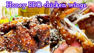 Honey BBQ chicken Wings [upl. by Allianora]