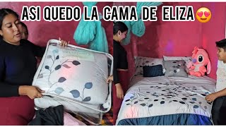 😱Eliza Quedo Muy Feliz🥳 Al Ver Como Quedo Su Cama 🥰 [upl. by Ariak]