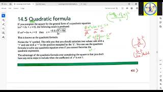 Quadratic FormulaProof [upl. by Tizes]