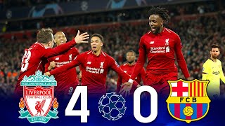 SCIENCE CANT EXPLAIN THIS COMEBACK  Liverpool vs Barcelona 4  0 UCL 2019 Highlights amp Goals [upl. by Assenal846]