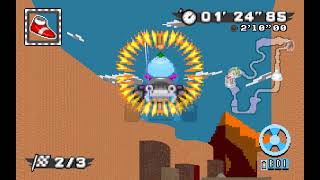 Sonic Robo Blast 2 Kart v15  Boiling Bedrock Zone as Chao [upl. by Magdala]