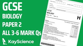 GCSE Biology Paper 2  7 Ecology  Exam Questions amp Answers Revision 36 mark Qs [upl. by Helga]