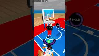 Dunking DemiGod  robloxbasketball rh2 rh2thejourney shorts [upl. by Sehcaep]