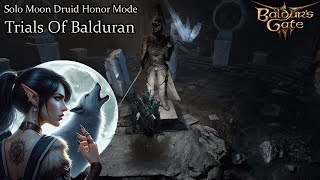 Solo Moon Druid Counselor Florrick and Balduran Trials Hideout Honor Run [upl. by Howzell]