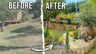 3 Mois pour AMÉNAGER ce Jardin  TIMELAPSE [upl. by Moraj]