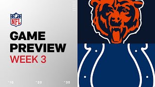 Chicago Bears vs Indianapolis Colts  2024 Week 3 Game Preview [upl. by Padraic]