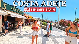 TENERIFE  COSTA ADEJE  What this Beautiful Place looks like Now 🌞 4K Walk ● June 2024 [upl. by Enomis]