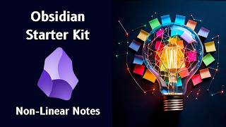 Obsidian For Beginners 📝 NonLinear Note Taking Plugins amp Templates [upl. by Novak226]