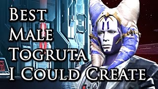 SWTOR Best Male Togruta I Could Create [upl. by Wixted]