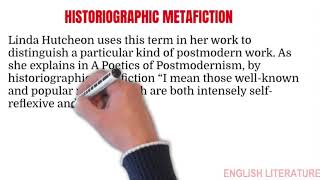 HISTORIOGRAPHIC METAFICTION  Linda Hutcheon [upl. by Ailes]