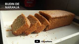 BUDIN DE NARANJA SIN GLUTEN es muy esponjoso [upl. by Alurta630]