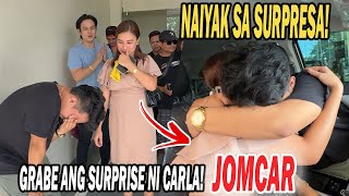 PART 31  JOMAR NAIYAK AT NAPASIGAW SA MALAKING SURPRESA NI CARLA [upl. by Ariaec]