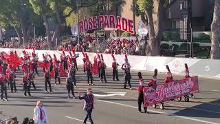 Baldwinsville Marching Bees at Rose Parade 2020 [upl. by Zaragoza]