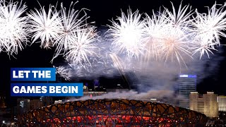 Opening Ceremony  Beijing 2022 Highlights [upl. by Aiuhsoj]