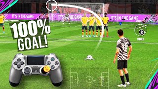 FIFA 21  100 FREEKICK TUTORIAL SCORE EVERYTIME [upl. by Alphard]