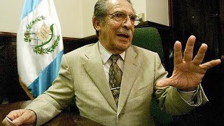 Fallece el general golpista Ríos Montt juzgado por genocidio en Guatemala [upl. by Aurelie]