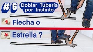 Como doblar tubos emt con la estrella y la flecha  Curso táctico de tubería eléctrica 6 [upl. by Divod]