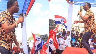 SDA church singer Kojo Ampong and Dr Mahamudu Bawumia champagne at Sekyre Adam Plains Drononso [upl. by Ettenay]