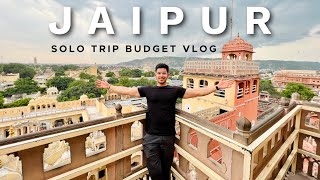 Jaipur Solo Budget Exploring Complete Guide Street Food Hostel In Jaipur Hawa Mahal [upl. by Nedyaj]